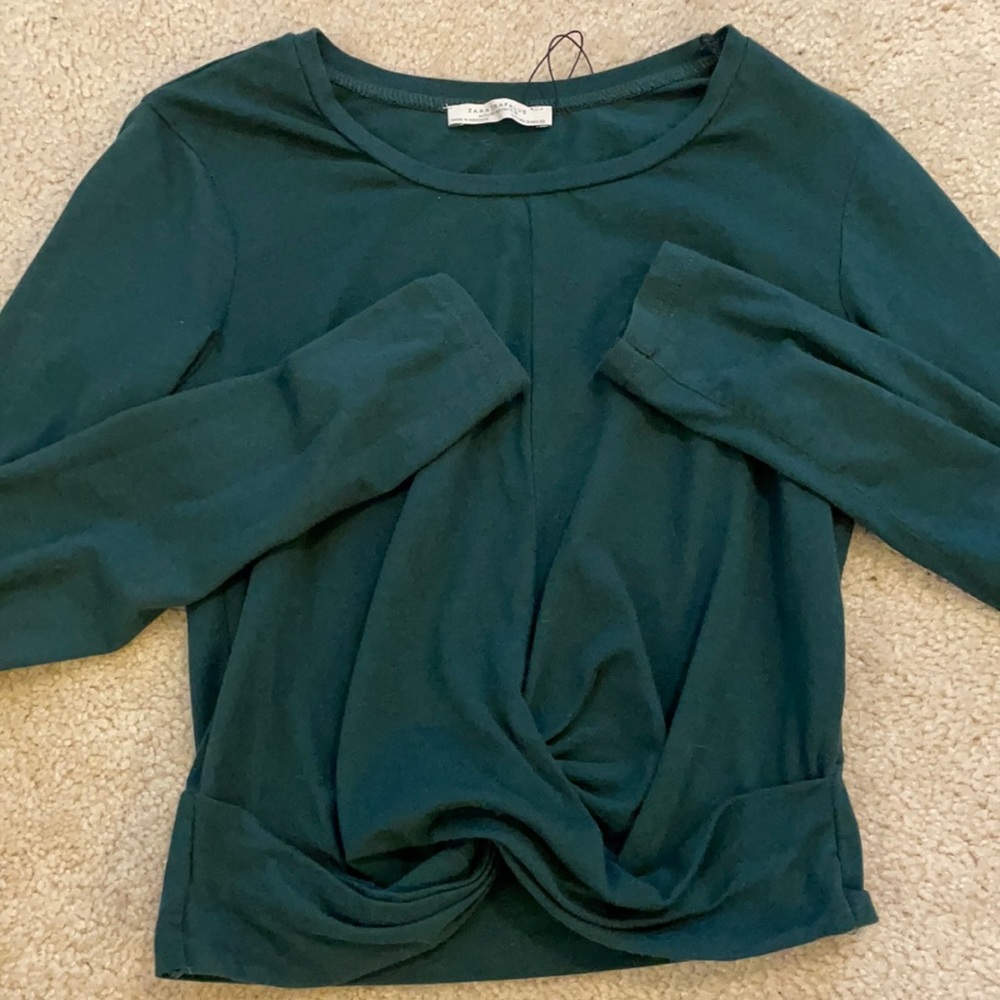 Zara cropped top